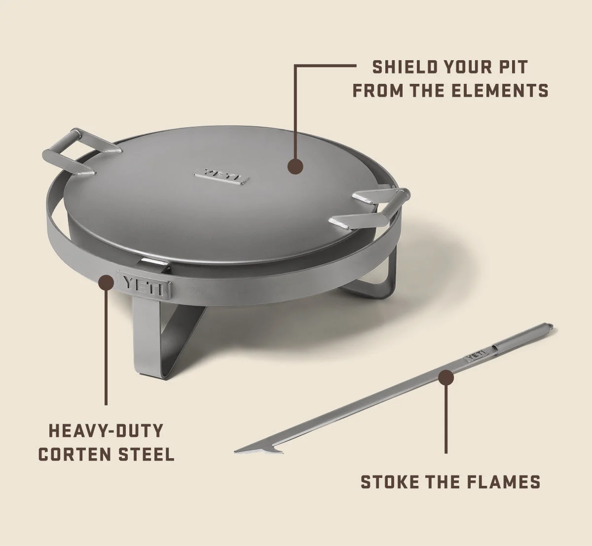 The YETI™ Fire Pit