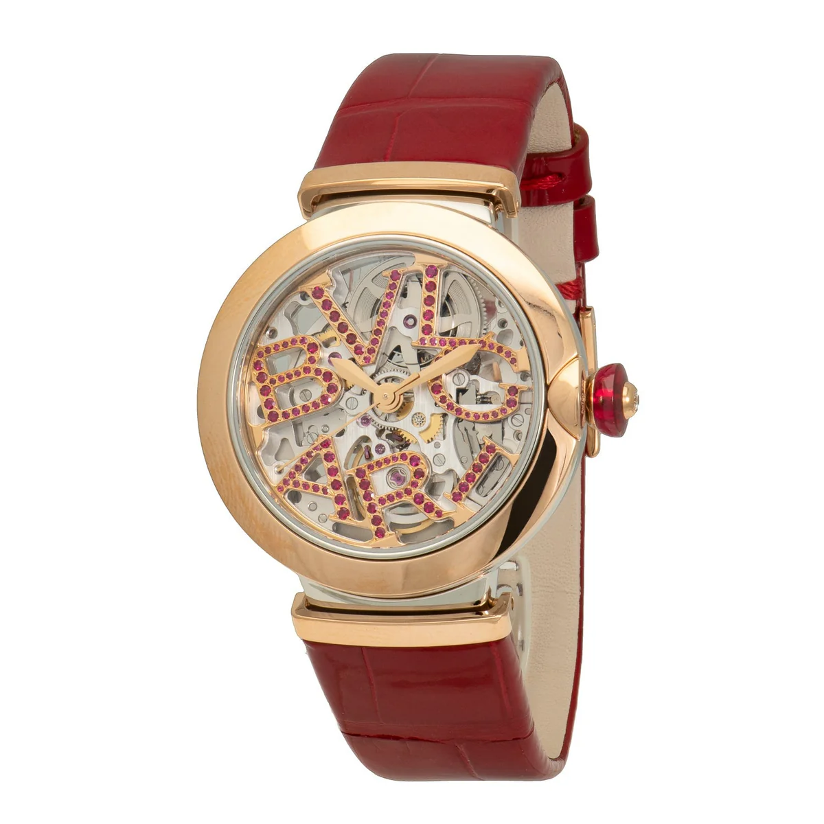 Bvlgari Lvcea 33mm Rose Gold Woman's Watch  103122