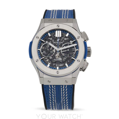 Hublot Aerofusion Chronograph Automatic Titanium 45mm Men's Watch - Limited Edition 525.NX.0129.VR.ICC16