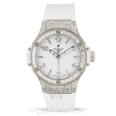 Hublot Big Bang Stainless Steel Diamond Bezel Quartz Ladies' Watch 361.SE.2010.RW.0904