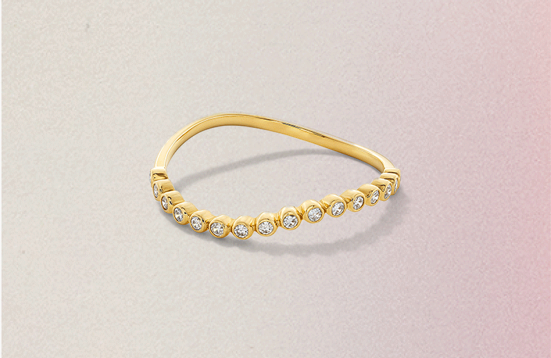 Gif showcasing elegant Jewelries - Necklace, Stud, Ring