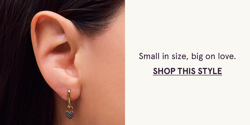 Small in size, big on love. Click here to Shop This Style.