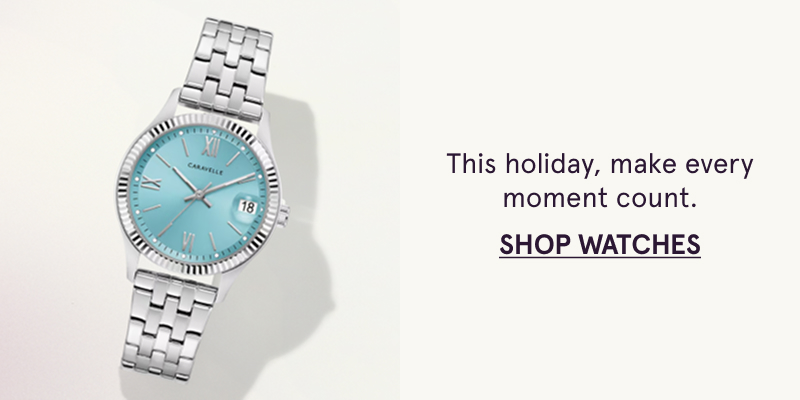 Silver watch with baby watch-face. Make every moment count. Click here to shop watches 