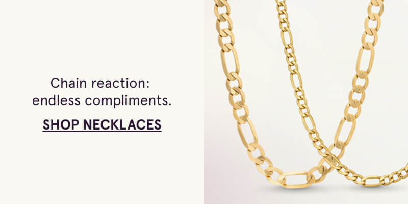 Chain reaction:  endless compliments. Click here to shop necklaces