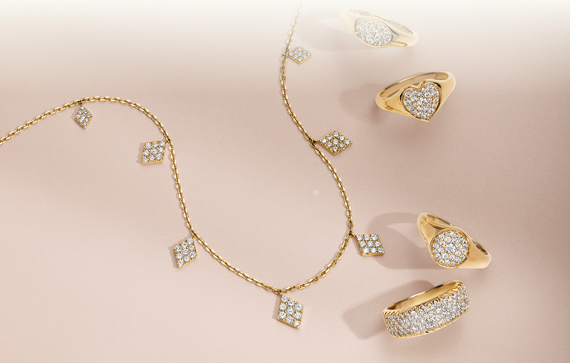 Image showcasing beautiful Necklace and Rings.
