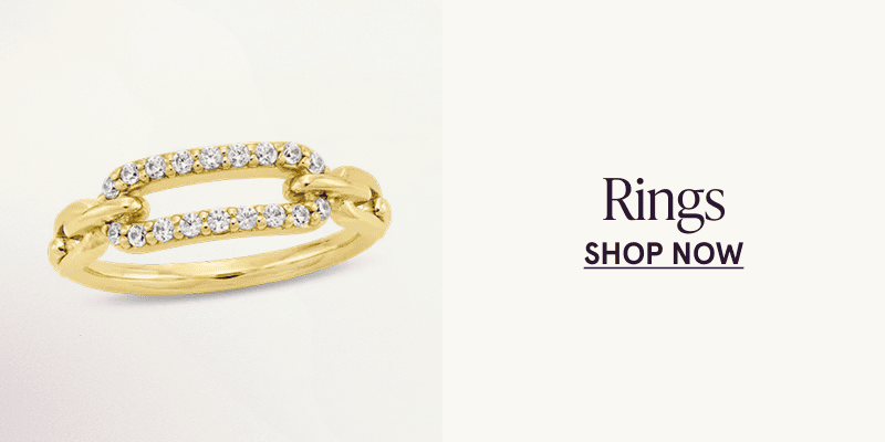 A gold diamond ring. Rings. Click here to shop now