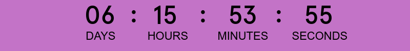 Counting down days, hours, mins, secs  to Mother’s Day.