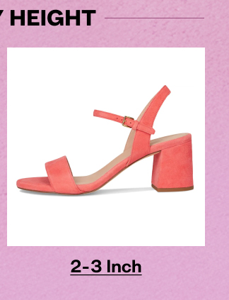 Shop 2 to 3 inch Heels