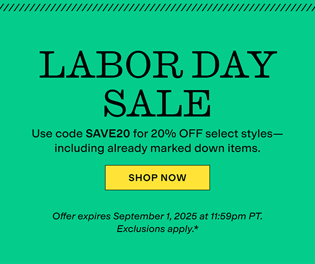 Shop Labor Day Sale