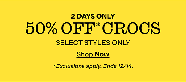 Shop Crocs Sale