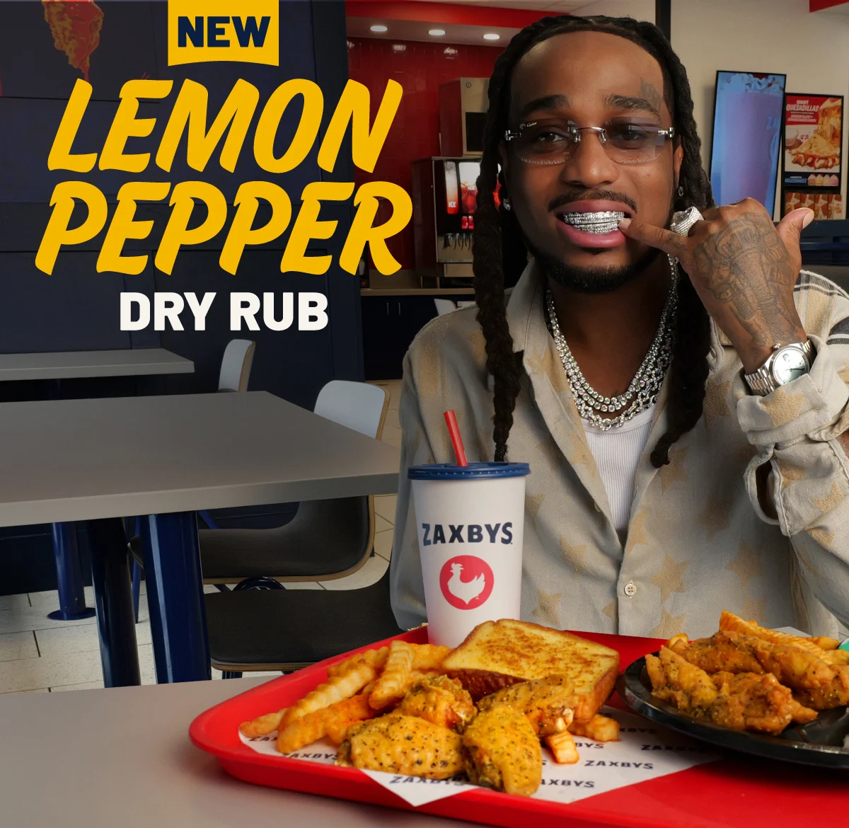 Quavo Approved: Zaxbys New Lemon Pepper Dry Rub 