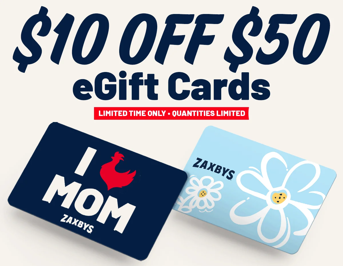 Enjoy $10 Off eGift Cards of $50+ for a limited time! 