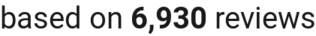 number of reviews