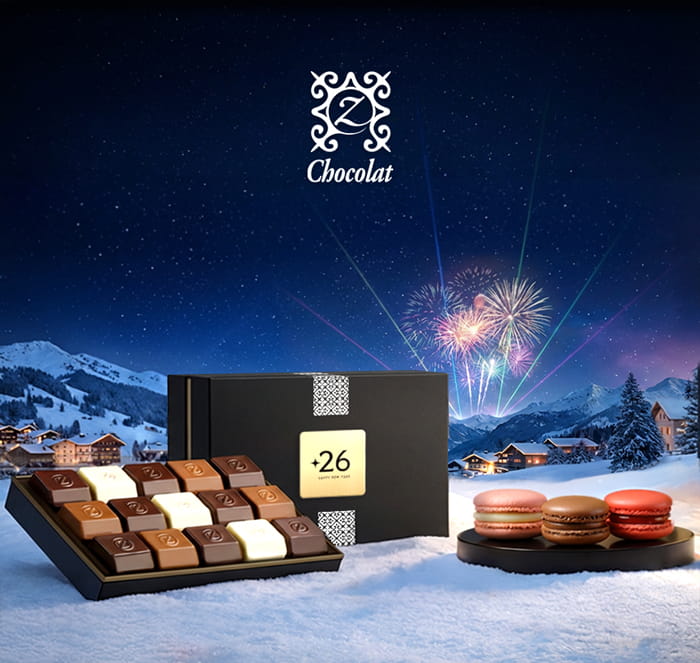 zChocolat's New Year chocolates & macarons 