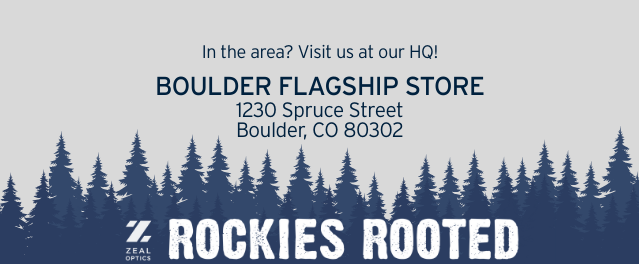 VISIT US AT OUR BOULDER HQ