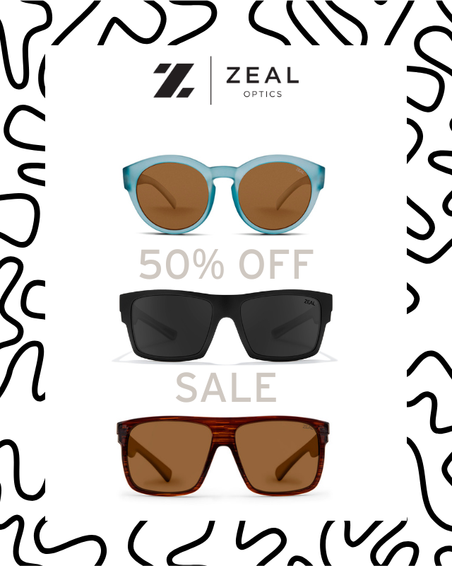 50% OFF SELECT SUNGLASSES