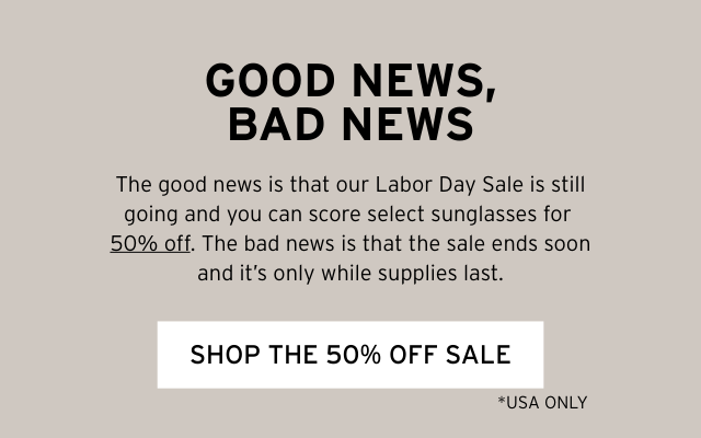 SHOP THE 50% OFF SALE