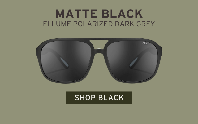 MATTE BLACK W/ ELLUME DARK GREY