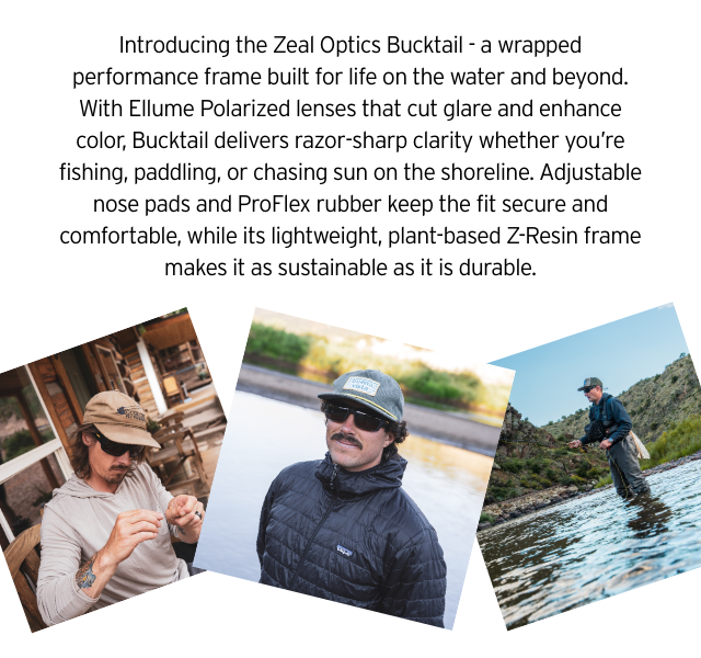 BUCKTAIL FISHING SUNGLASSES