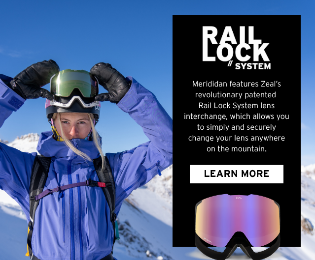 FEATURING RAIL LOCK SYSTEM