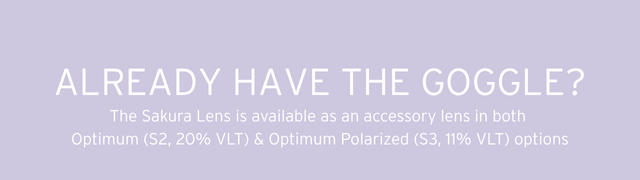 ALREADY HAVE THE GOGGLE? GET THE LENS!