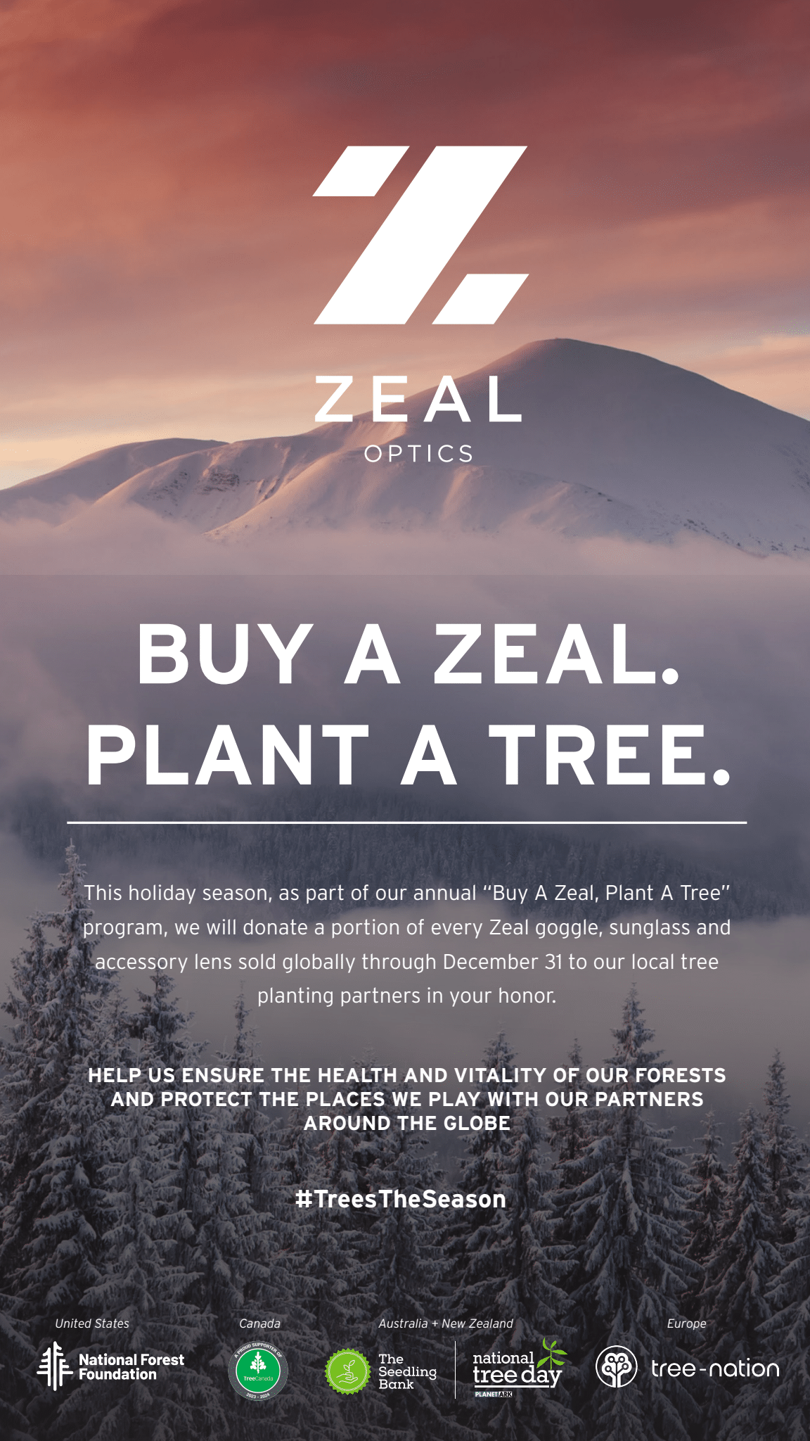 BUY A ZEAL, PLANT A TREE