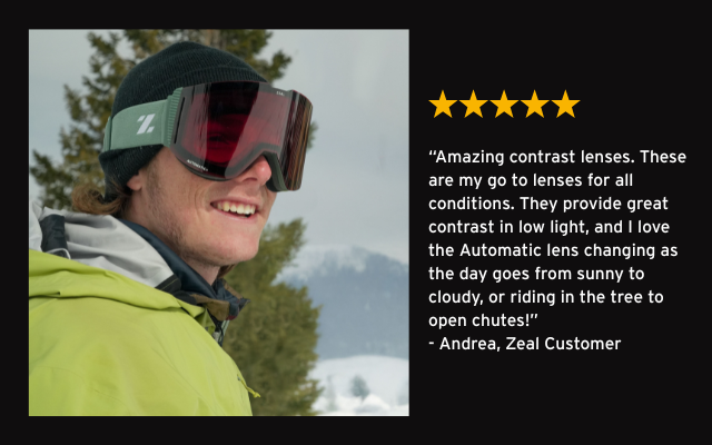 "THESE ARE MY GO TO LENSES FOR ALL CONDITIONS."