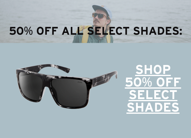 50% OFF SELECT SHADES