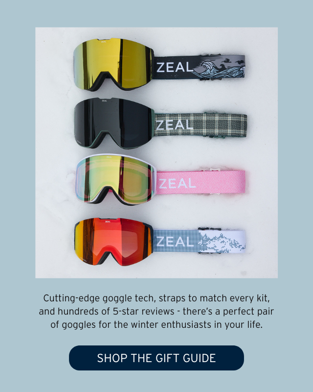 GIFT GUIDE GOGGLES