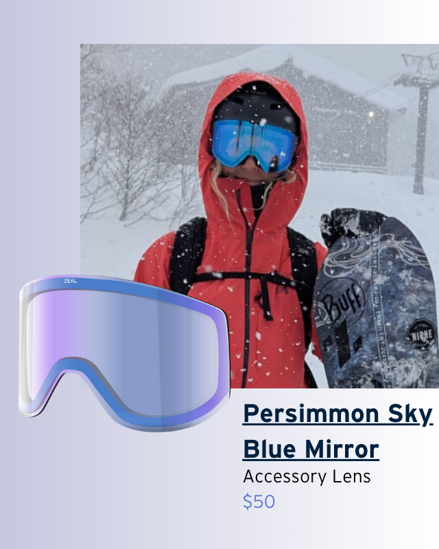 PERSIMMON SKY BLUE MIRROR