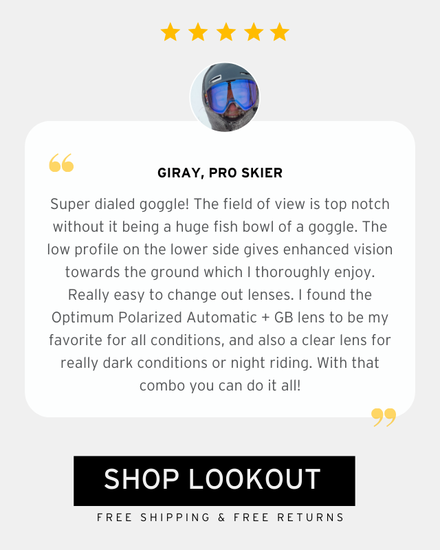 'SUPER DIALED GOGGLE'