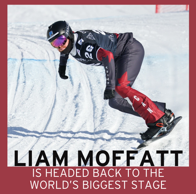 LIAM MOFFATT IS HEADED BACK TO THE OLYMPICS