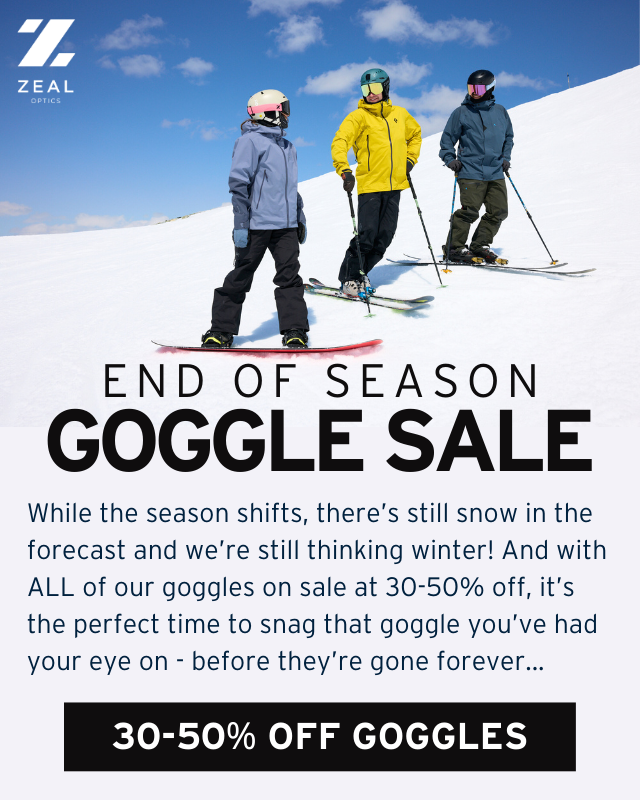 30-50% OFF ALL GOGGLES