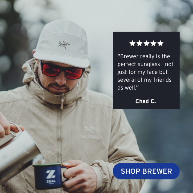 "BREWER IS THE PERFECT SUNGLASS"