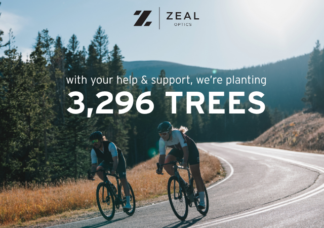 WE'RE PLANTING 3,296 TREES