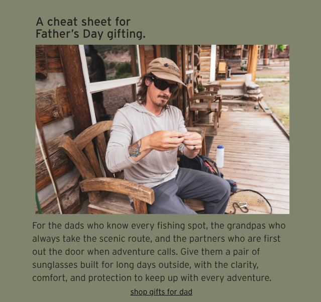FATHER'S DAY GIFT GUIDE