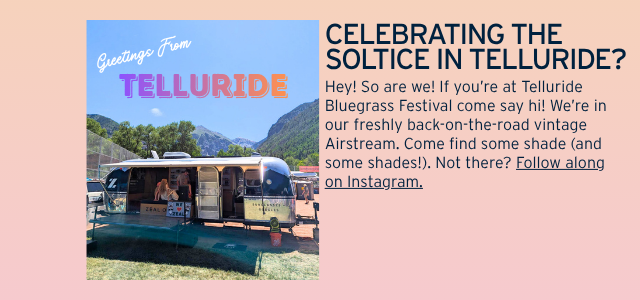 GREETINGS FROM TELLURIDE