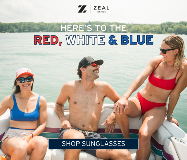 HERE'S TO THE RED, WHITE & BLUE