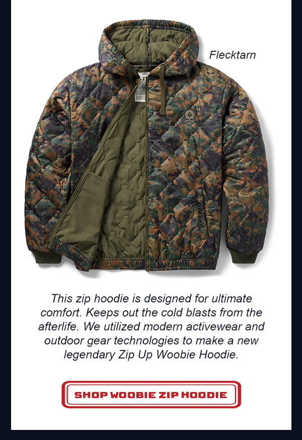 Shop Woobie Zip Hoodie