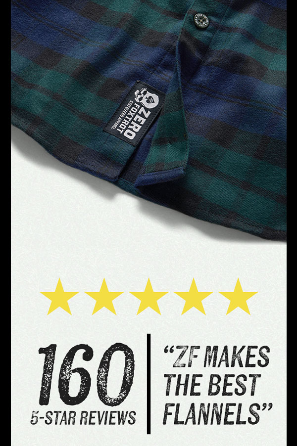 Shop Buffalo Check Blue Zero Flannel Shacket - 160 5-Star Reviews! "ZF MAKES THE BEST FLANNELS"
