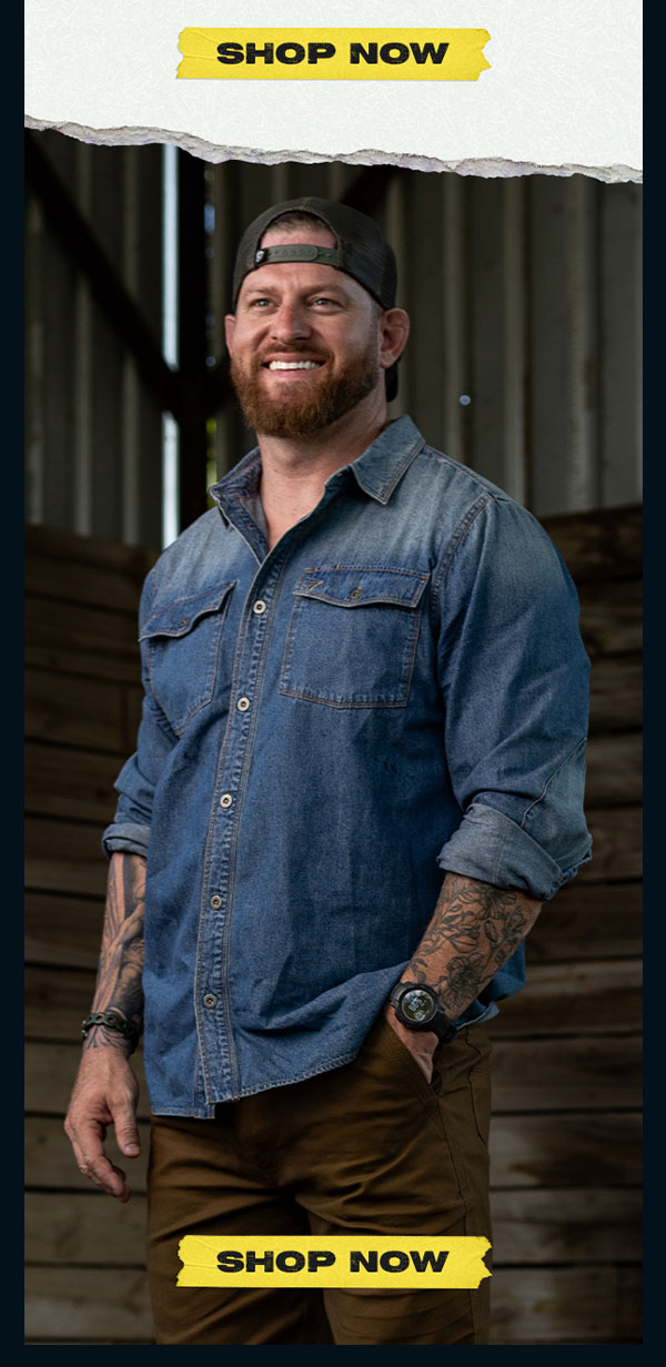 Shop Denim Work Shirt