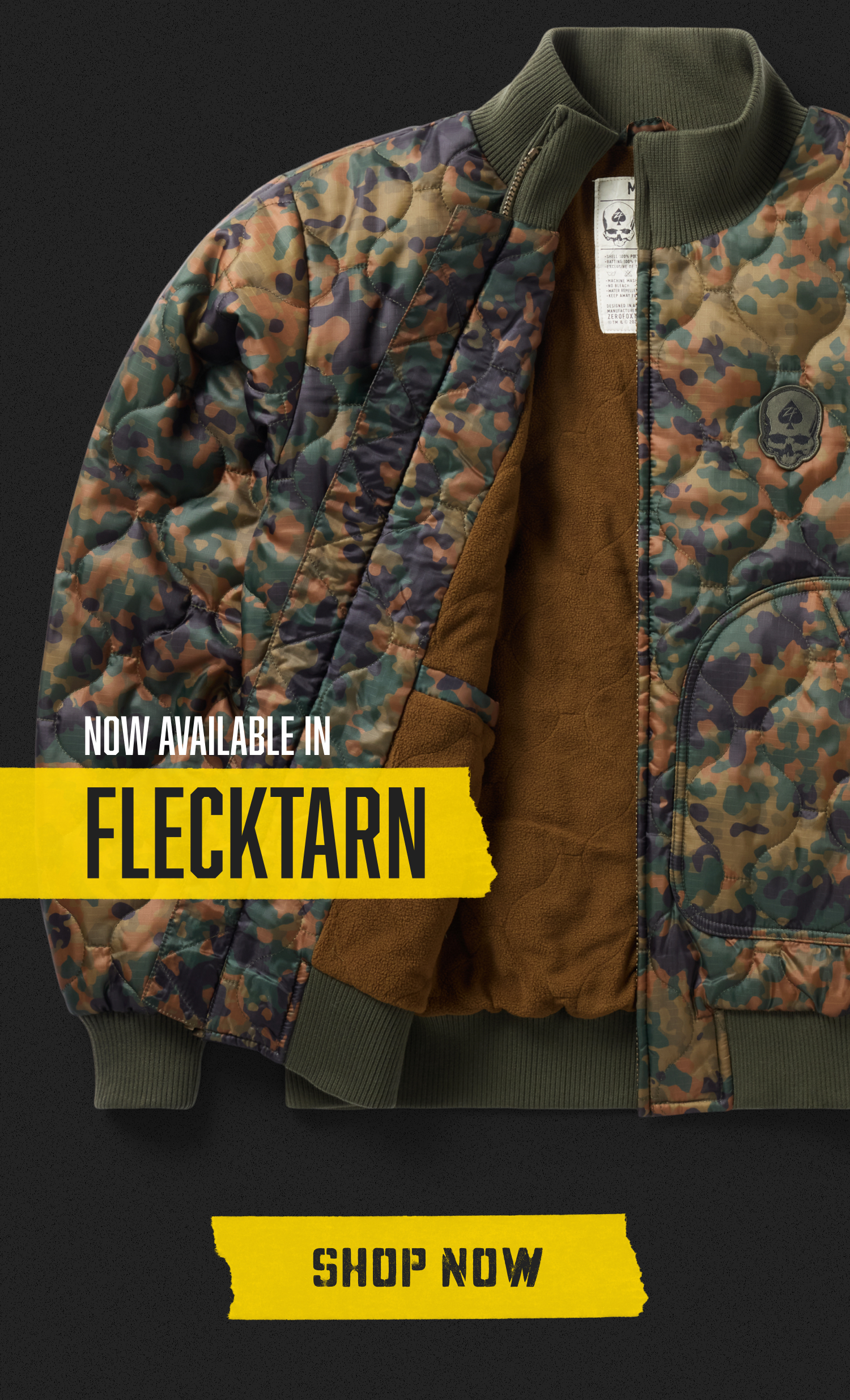 Now available in Flecktarn!