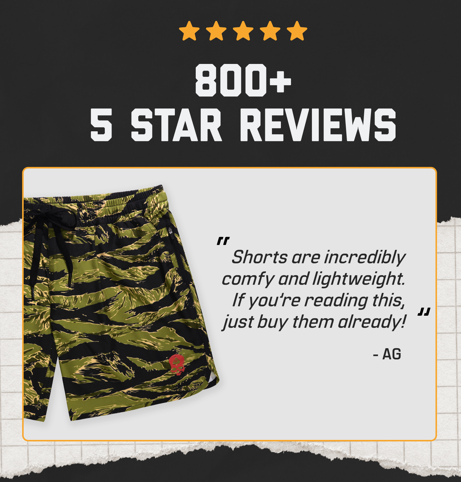 Shorts are incredibly comfy and lightweight. if you're reading this, just buy them already!