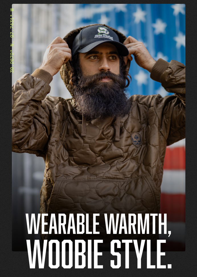 Wearable warmth, Woobie Style.
