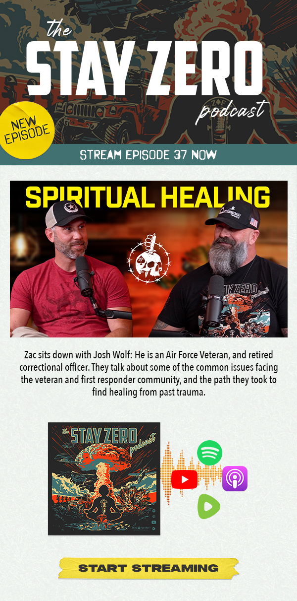 THE STAY ZERO PODCAST IS LIVE! STREAM EPISODE 37 NOW