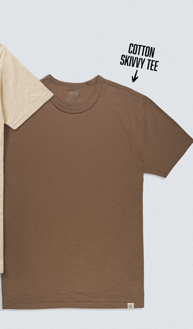 Cotton Skivvy Tee