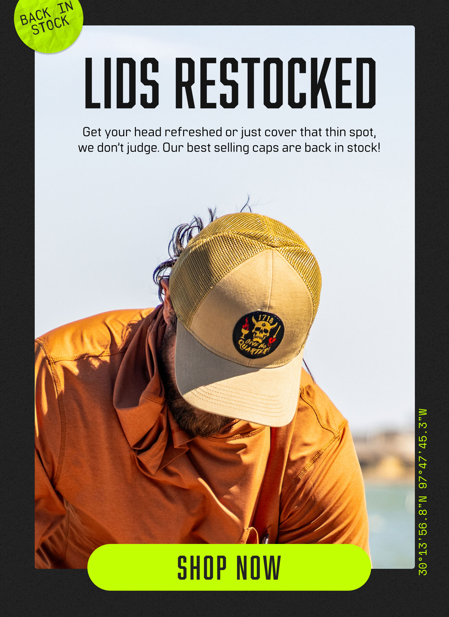 LIDS RESTOCKED! 