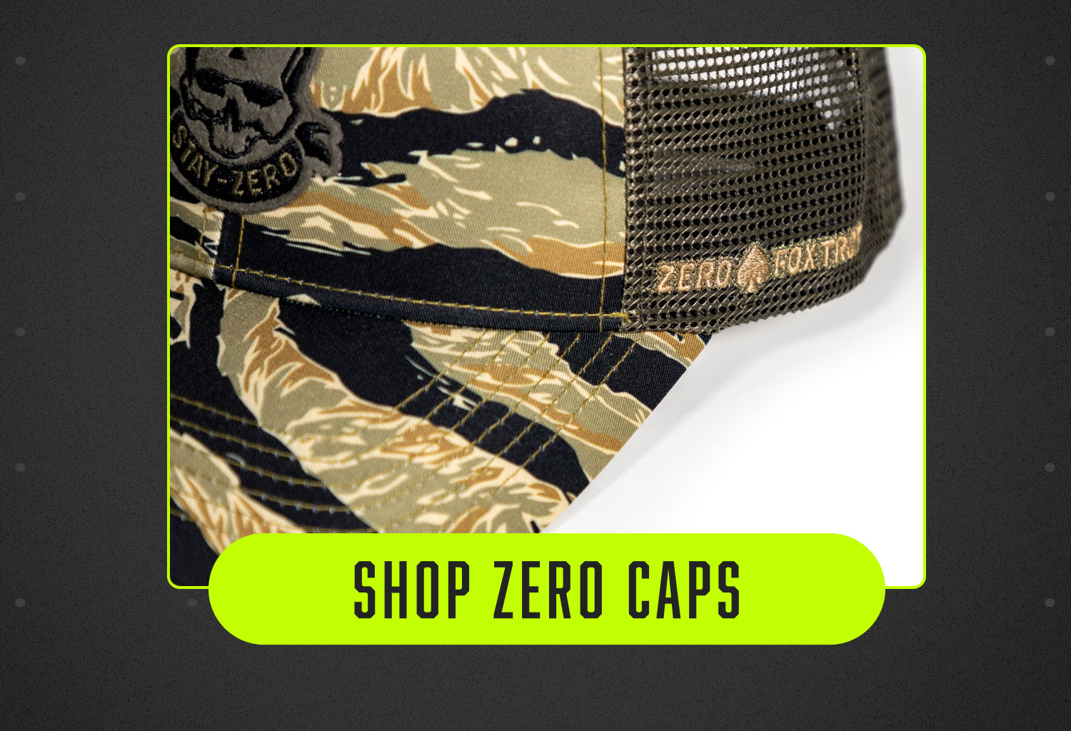 SHOP ZERO CAPS