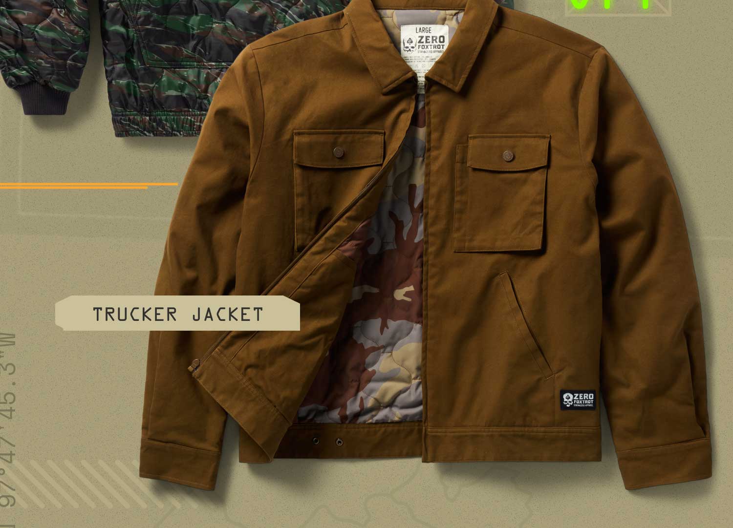 Shop 30% off Insulated Canvas Trucker Jacket