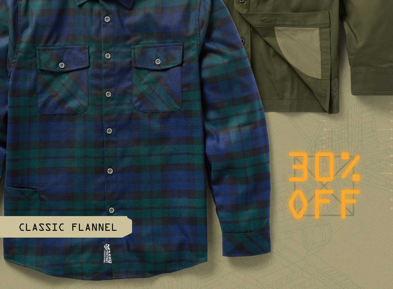 Shop 30% off Zero Flannel